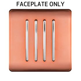 Copper Spare Plate Wiring Accessories Trendi Decorative Screwless